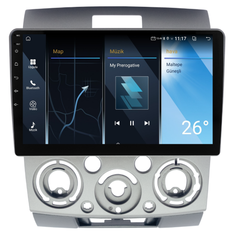 Ford Ranger Android Multimedya Sistemi (2009-2011) CRV-4128XA