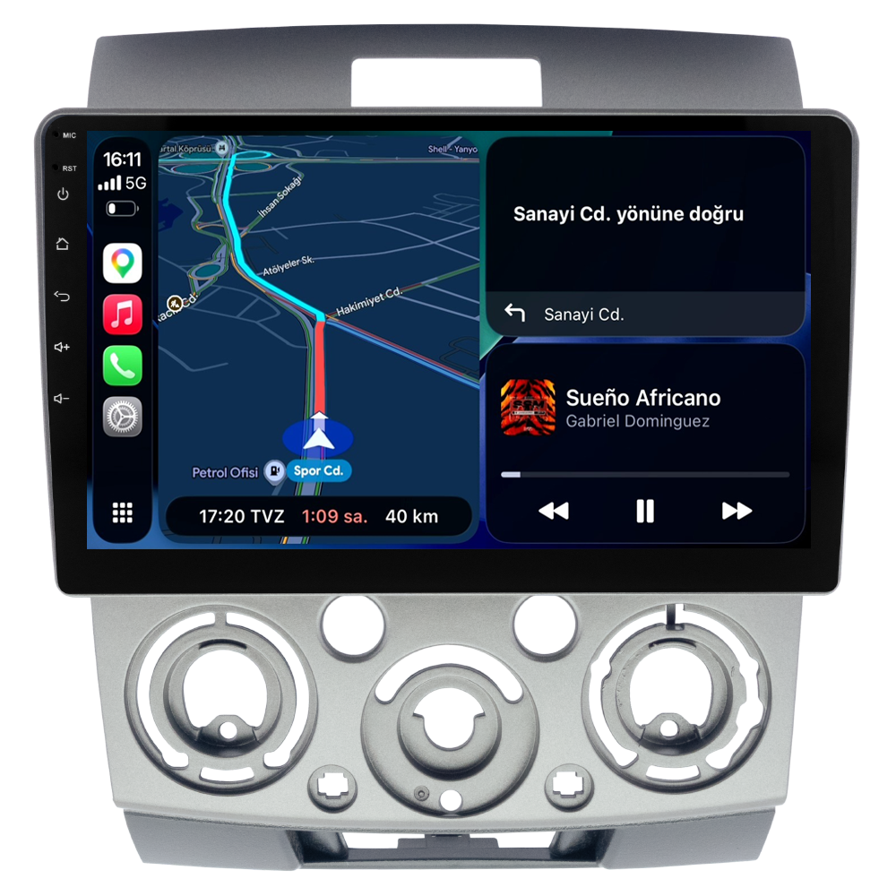 Ford Ranger Android Multimedya Sistemi (2009-2011) CRV-4128XA