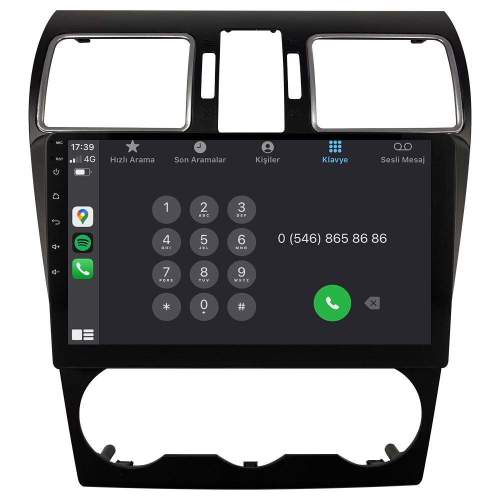 Subaru Forester Android Multimedya Sistemi (2015-2018) CRV4824XP