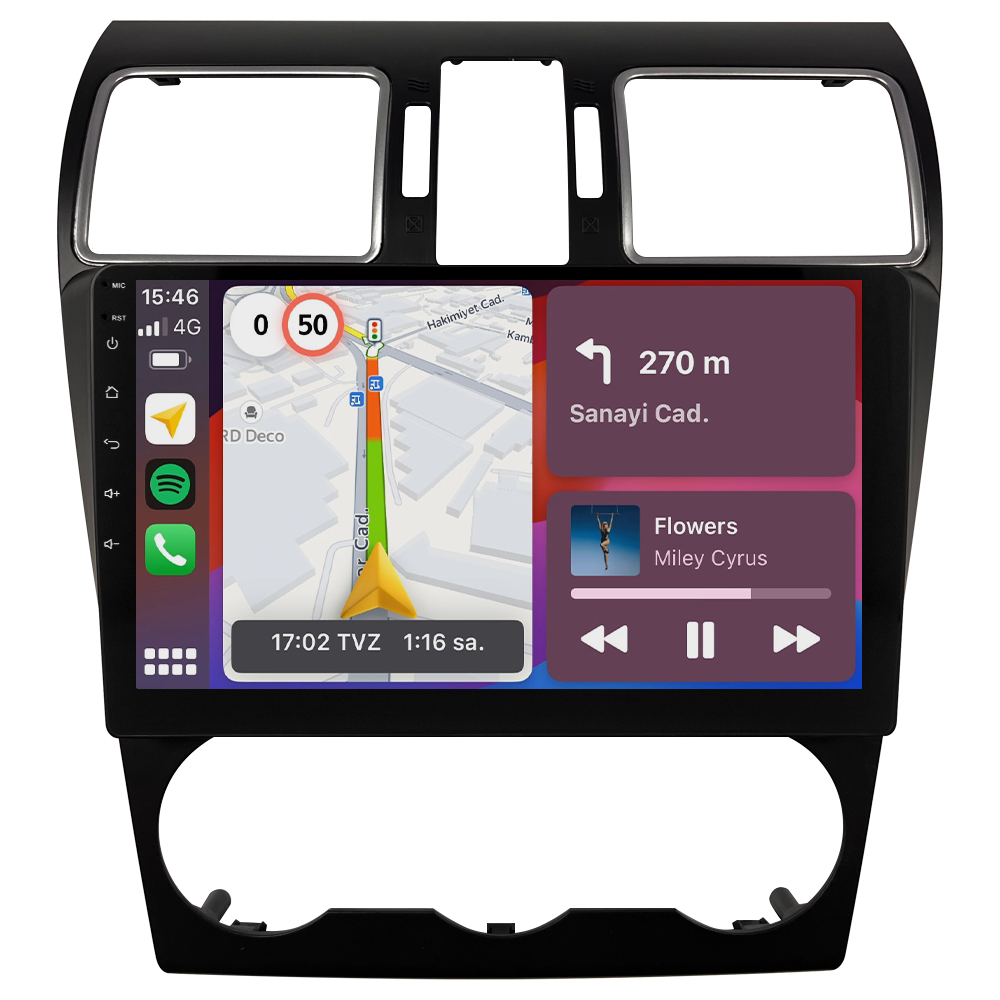 Subaru Forester Android Multimedya Sistemi (2015-2018) CRV4824XP