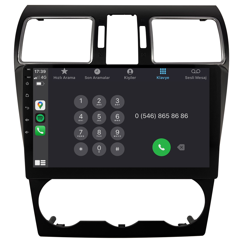 Subaru Forester Android Multimedya Sistemi (2015-2018) CRV-4824XR