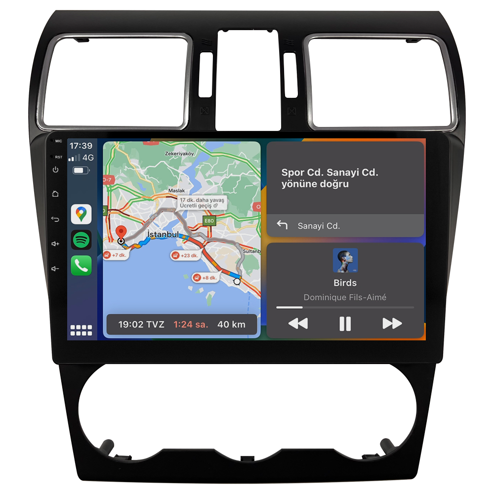 Subaru Forester Android Multimedya Sistemi (2015-2018) CRV-4824XR