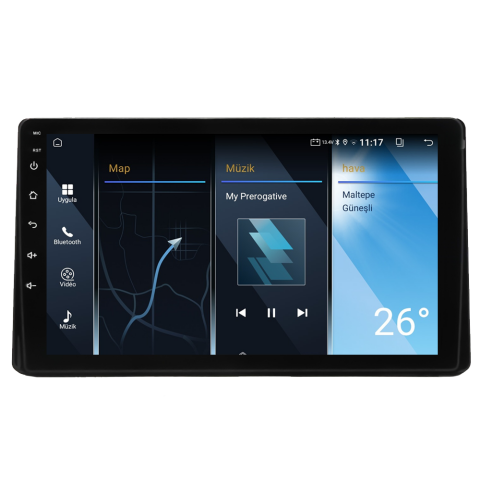 Toyota Rav4 Android Multimedya Sistemi (2014-2018) CRV-4134XA