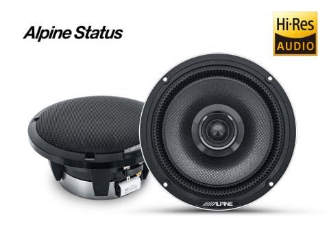 Alpine Status Çözünürlüklü Koaksiyel Hoparlörler (16,5 cm)