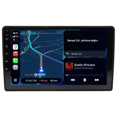 Mitsubishi L200 Android Multimedya Sistemi (2020-2023) CRV-4136XA