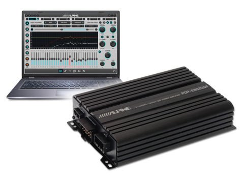 Alpine 8-Kanal Ses İşlemcili Dijital Amplifikatör