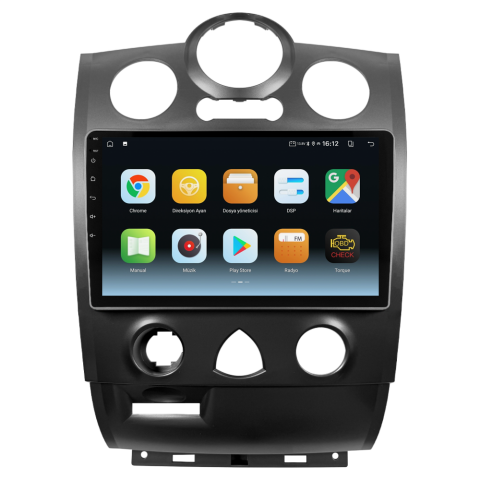Renault Megane 2 Android Multimedya Sistemi (2004-2010) CRV-4963XA