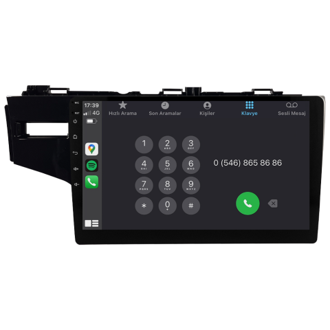 Honda Jazz Fit Android Multimedya Sistemi (2013-2015) CRV4856XP