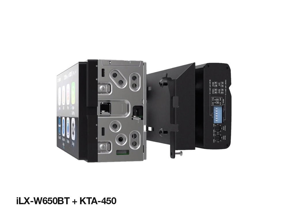 Alpine KTA-450 Kompakt 4 Kanal Power Pack Amplifikatör