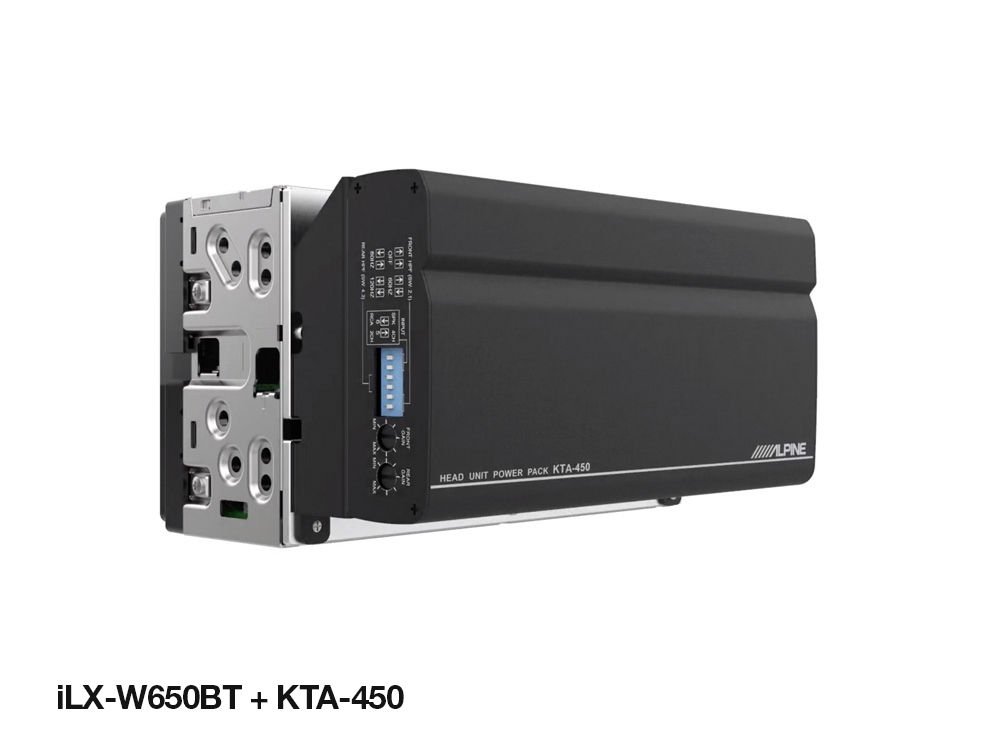 Alpine 4 Kanal Amplifikatör