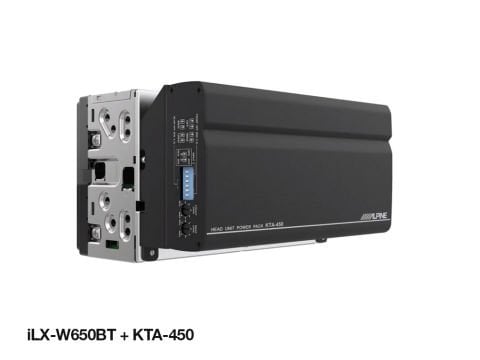 Alpine KTA-450 Kompakt 4 Kanal Power Pack Amplifikatör
