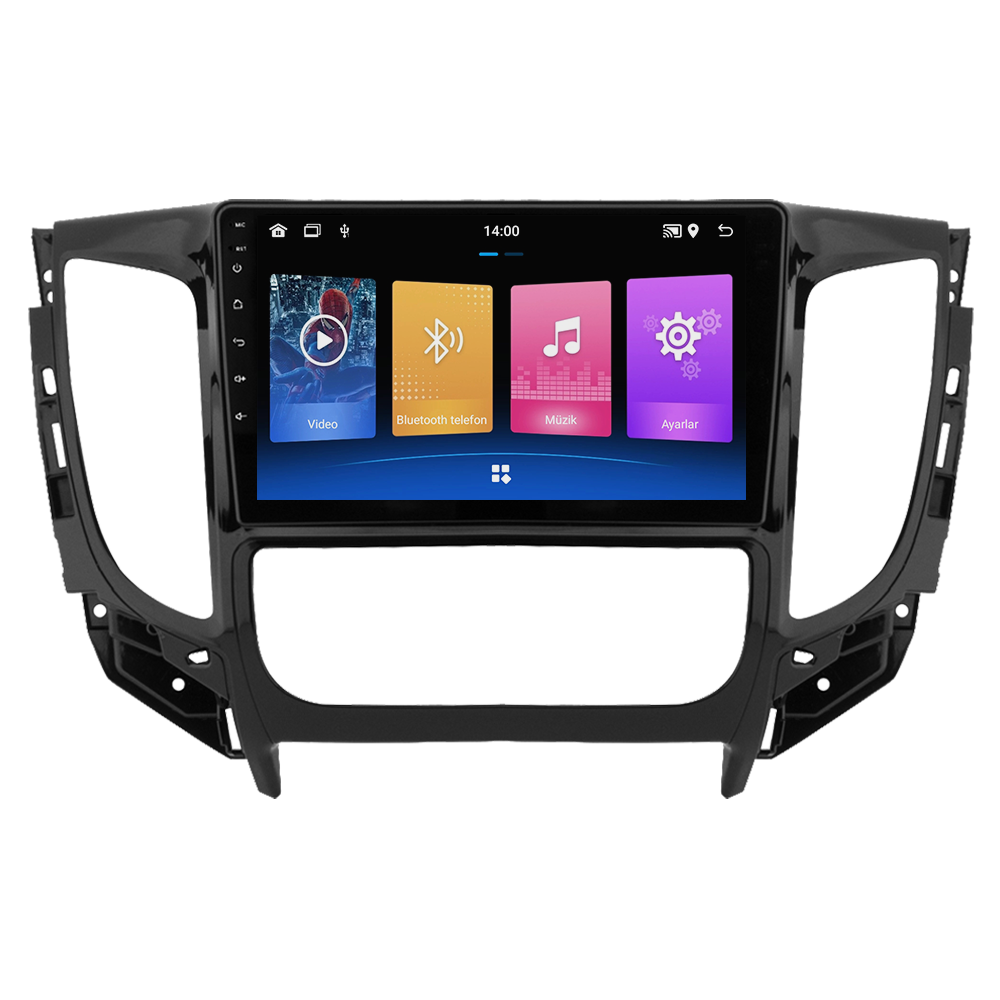 Mitsubishi L200 Android Multimedya Sistemi (2015-2019) CRV-4363X