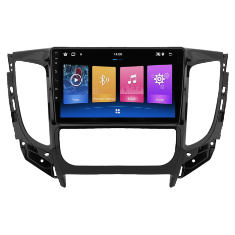 Mitsubishi L200 Android Multimedya Sistemi (2015-2019) CRV-4363X