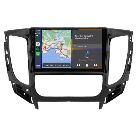 Mitsubishi L200 Android Multimedya Sistemi (2015-2019) CRV-4363XDA