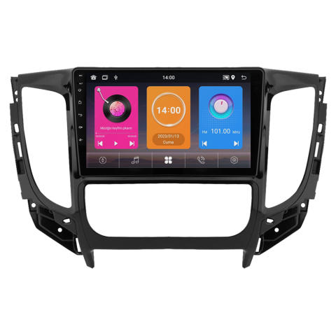 Mitsubishi L200 Android Multimedya Sistemi (2015-2019) CRV-4363XAA