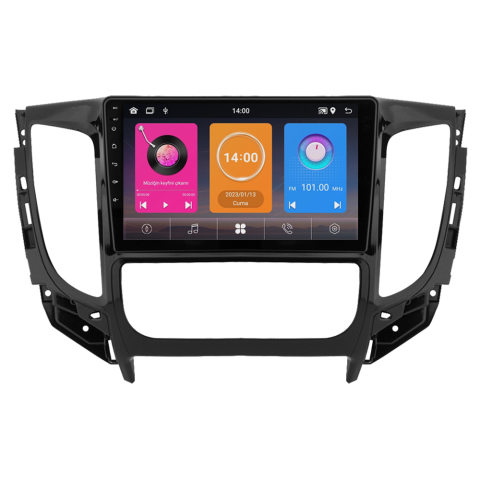 Mitsubishi L200 Android Multimedya Sistemi (2015-2019) CRV-4363XAA