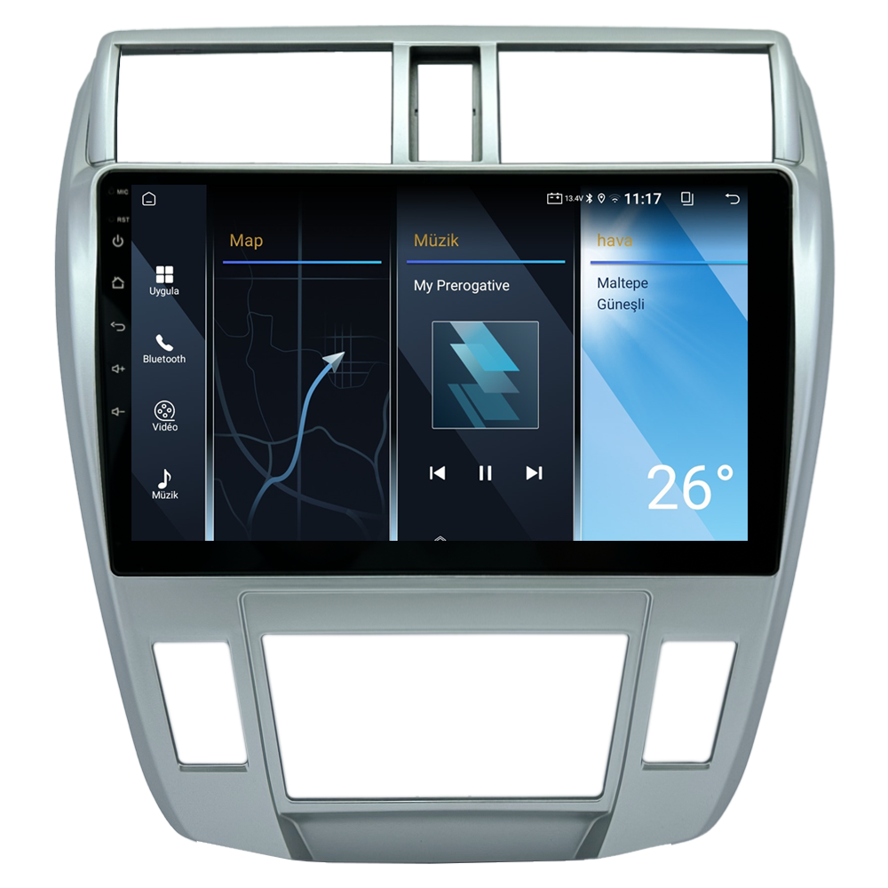 Honda City Android Multimedya Sistemi (2009-2011) CRV-4154XA