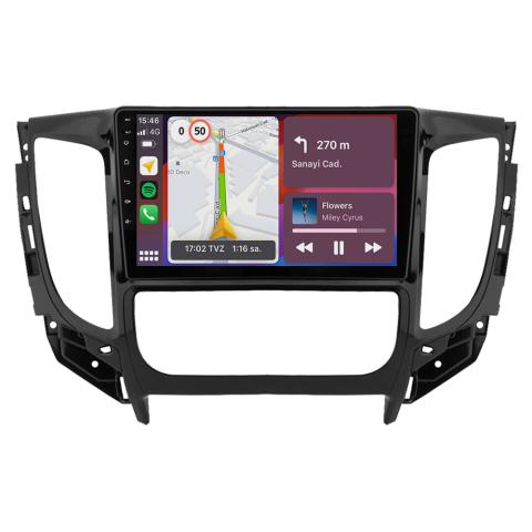 Mitsubishi L200 Android Multimedya Sistemi (2015-2019) CRV4363XP