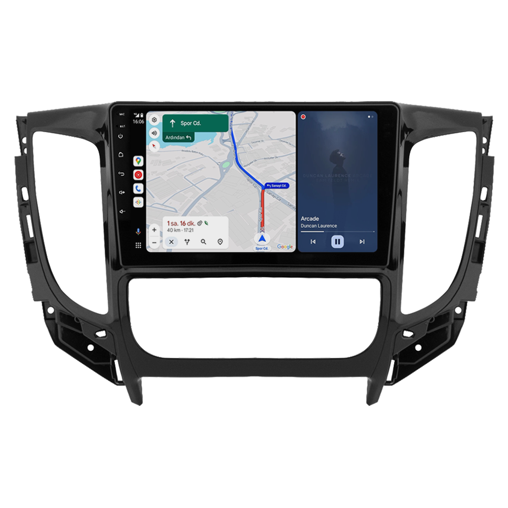 Mitsubishi L200 Android Multimedya Sistemi (2015-2019) CRV4363XP