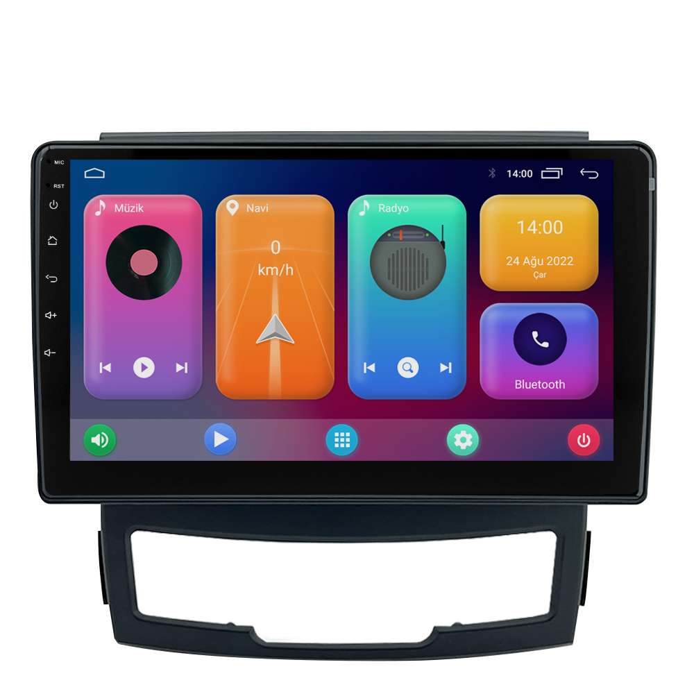 Ssangyong Korando Android Multimedya Sistemi (2010-2012) CRV-4502RR