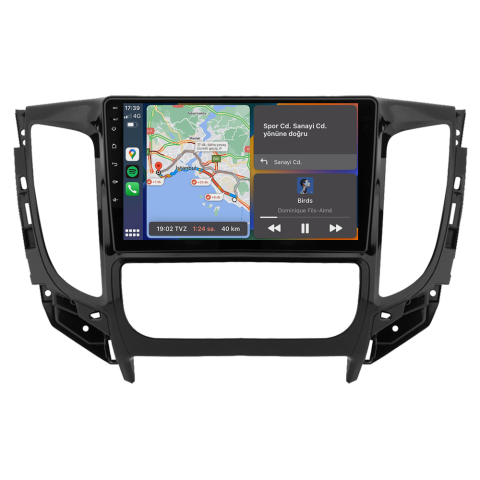 Mitsubishi L200 Android Multimedya Sistemi (2015-2019) CRV-4363XR