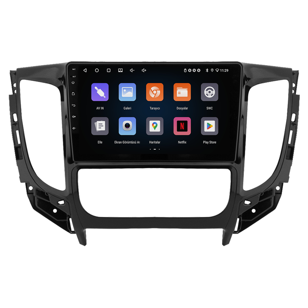 Mitsubishi L200 Android Multimedya Sistemi (2015-2019) CRV-4363XR