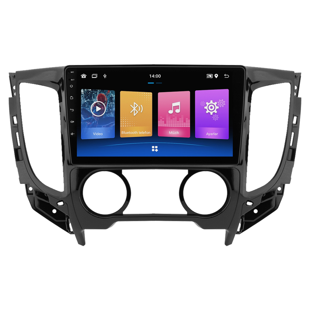 Mitsubishi L200 Android Multimedya Sistemi (2015-2019) CRV-4366X