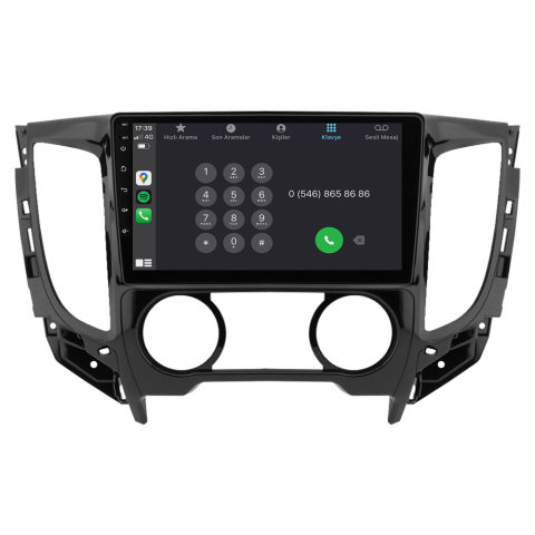 Mitsubishi L200 Android Multimedya Sistemi (2015-2019) CRV-4366XD