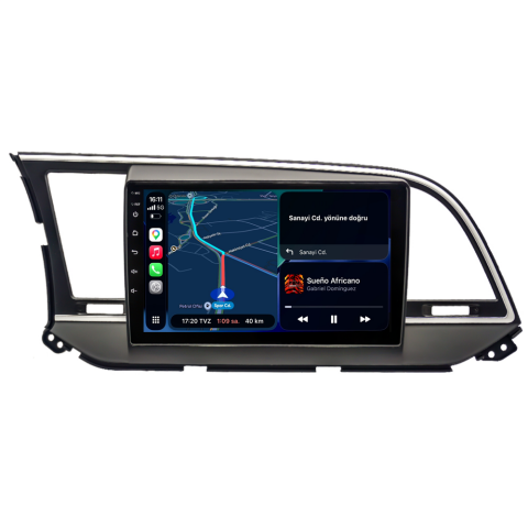 Hyundai Elantra Android Multimedya Sistemi (2016-2018) CRV-4261XA