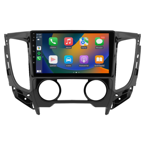 Mitsubishi L200 Android Multimedya Sistemi (2015-2019) CRV-4366XDA