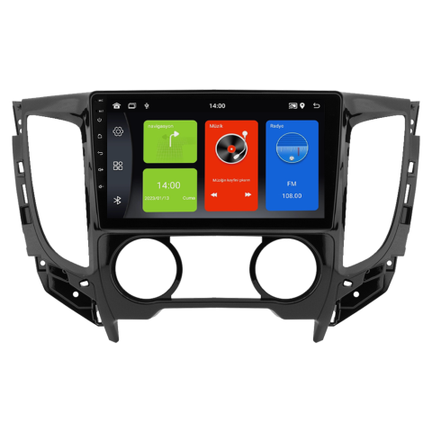 Mitsubishi L200 Android Multimedya Sistemi (2015-2019) CRV-4366XDA