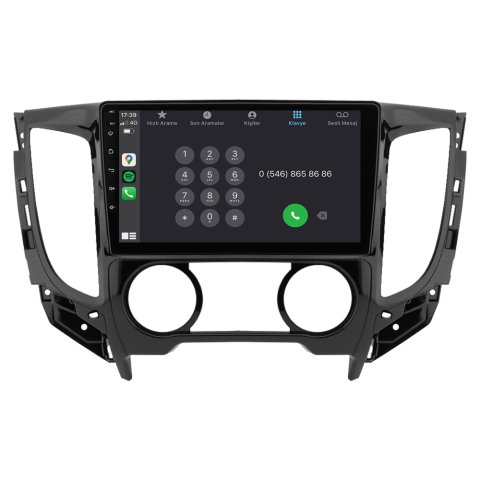 Mitsubishi L200 Android Multimedya Sistemi (2015-2019) CRV-4366XAA
