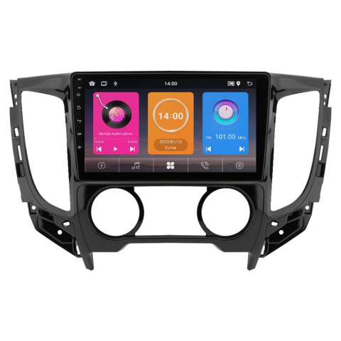 Mitsubishi L200 Android Multimedya Sistemi (2015-2019) CRV-4366XAA