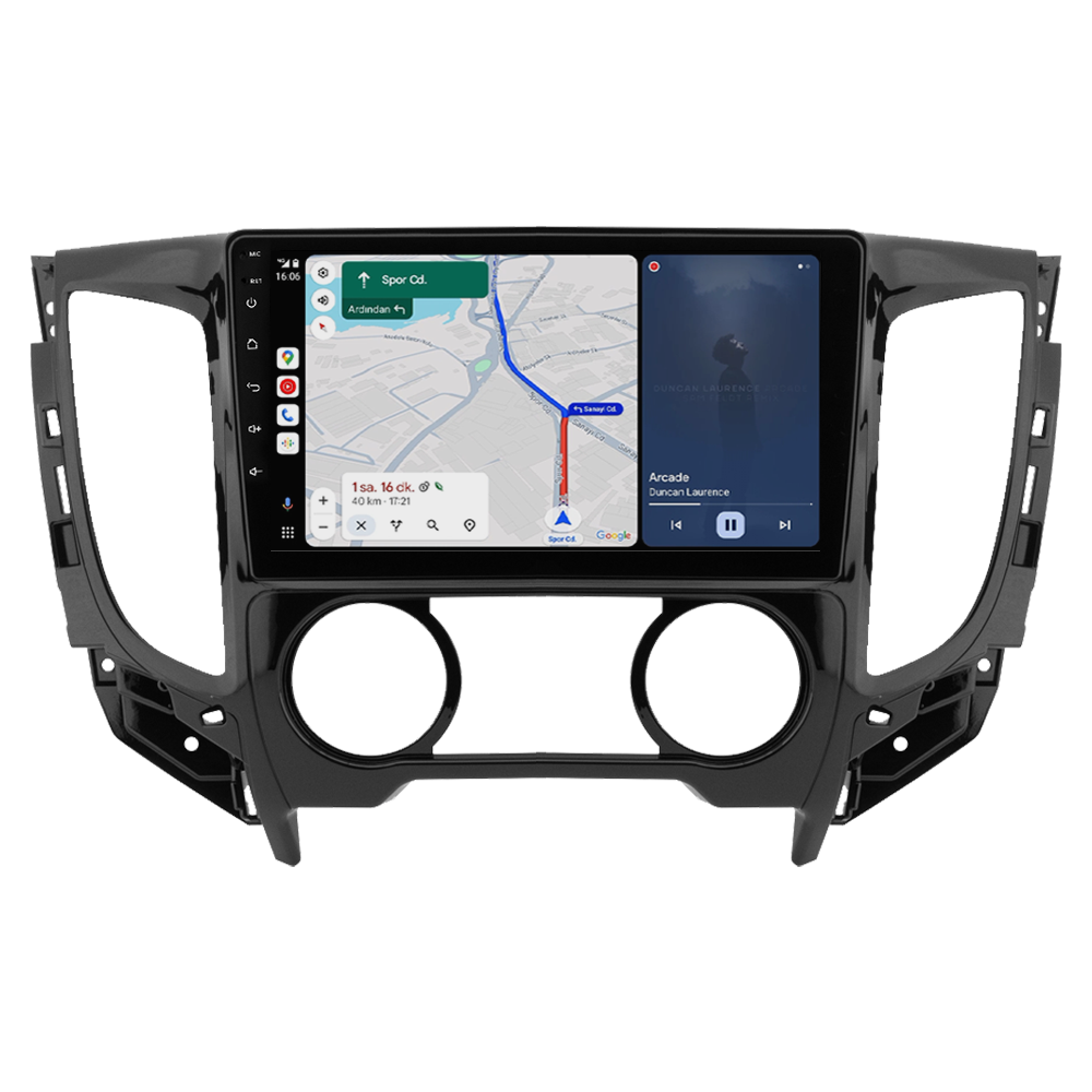 Mitsubishi L200 Android Multimedya Sistemi (2015-2019) CRV4366XP