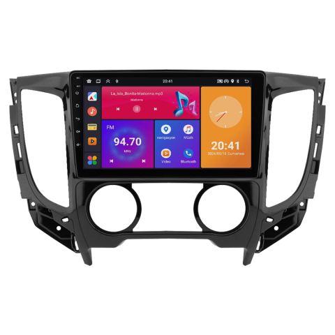 Mitsubishi L200 Android Multimedya Sistemi (2015-2019) CRV4366XP