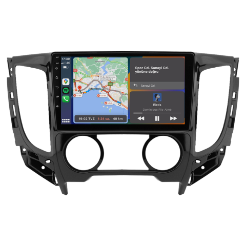 Mitsubishi L200 Android Multimedya Sistemi (2015-2019) CRV-4366XR