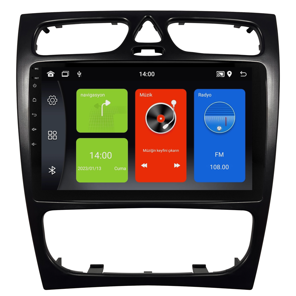 Mercedes C Serisi W209 Android Multimedya Sistemi (2002-2006) CRV-4860XDA