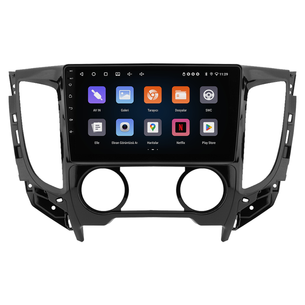 Mitsubishi L200 Android Multimedya Sistemi (2015-2019) CRV-4366XR