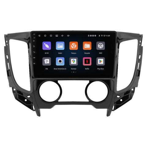 Mitsubishi L200 Android Multimedya Sistemi (2015-2019) CRV-4366XR