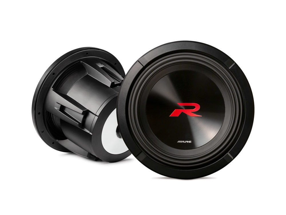 Alpine R2-W10D4 R-Serisi Çift 4 Ohm Subwoofer 25 cm