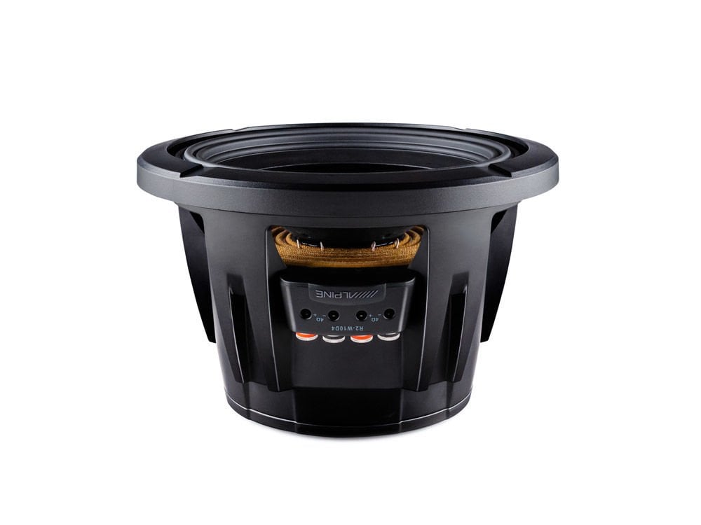 Alpine R2-W10D4 R-Serisi Çift 4 Ohm Subwoofer 25 cm