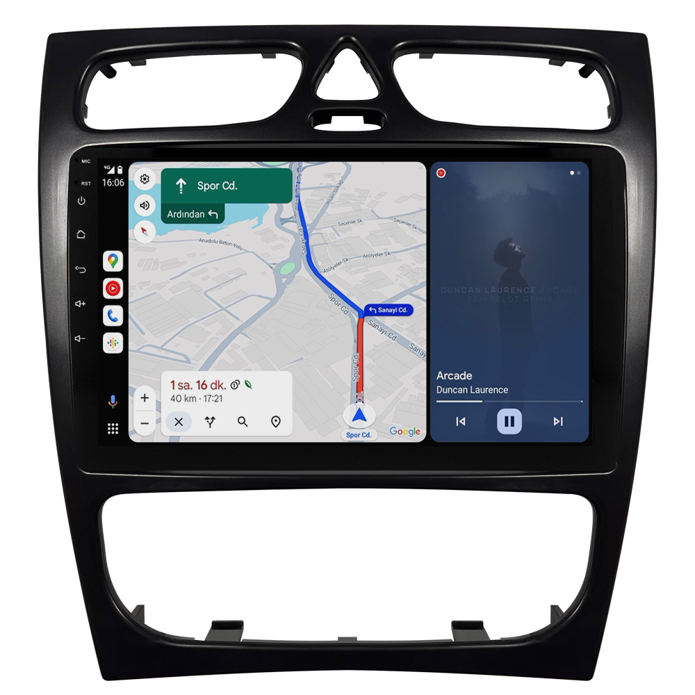 Mercedes C Serisi W209 Android Multimedya Sistemi (2002-2006) CRV4860XP
