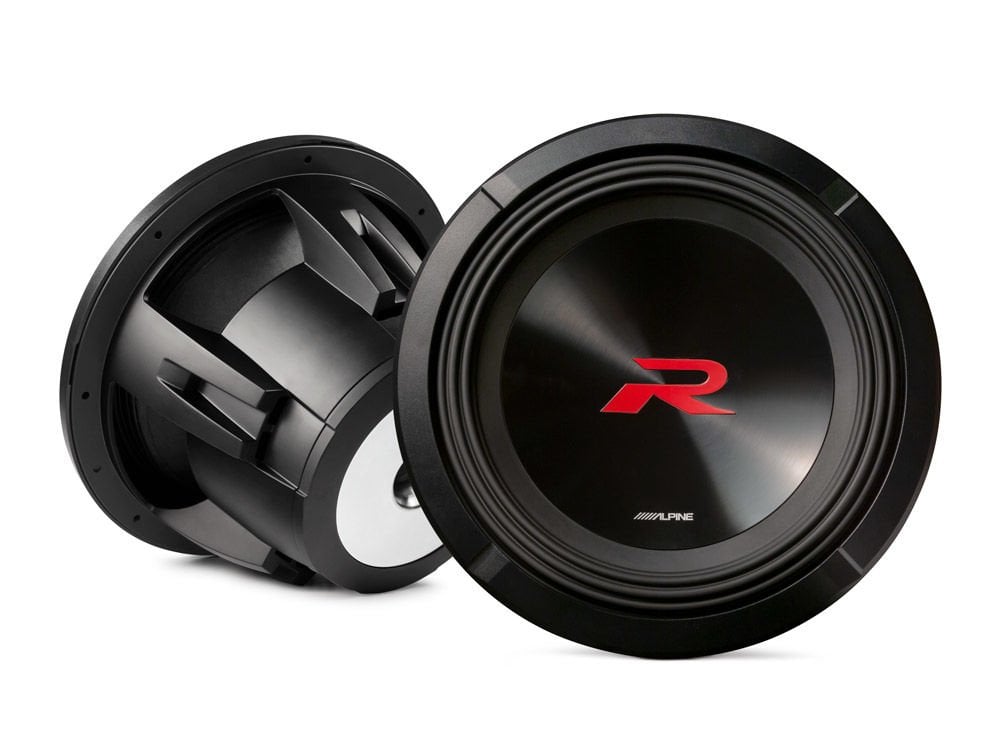 Alpine R2-W12D4 R-Serisi Çift 4 Ohm Subwoofer (30cm)