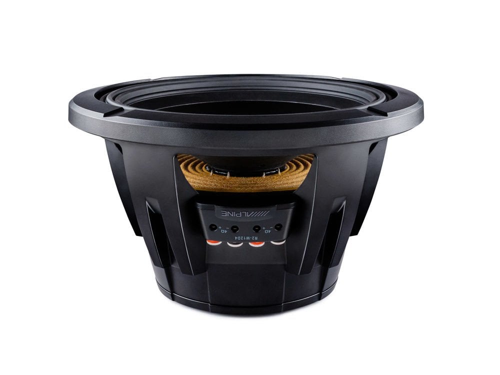 Alpine R2-W12D4 R-Serisi Çift 4 Ohm Subwoofer (30cm)