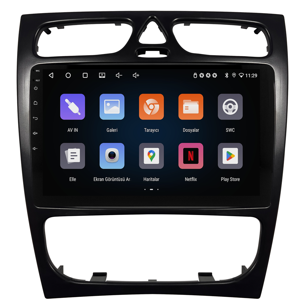 Mercedes C Serisi W209 Android Multimedya Sistemi (2002-2006) CRV-4860XR