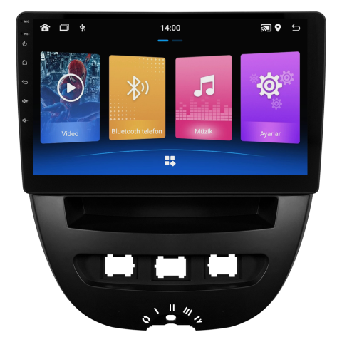 Citroen C1 Android Multimedya Sistemi (2005-2014) CRV-4844X