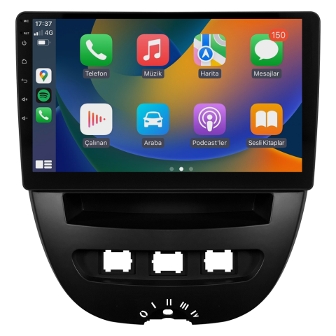 Citroen C1 Android Multimedya Sistemi (2005-2014) CRV-4844XDA