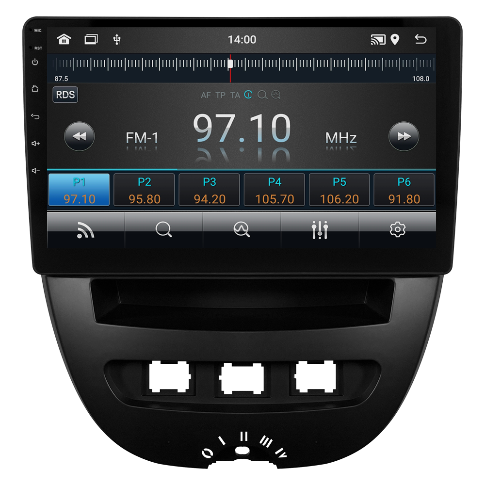 Citroen C1 Android Multimedya Sistemi (2005-2014) CRV-4844XDA