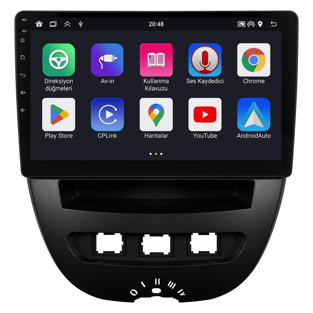 Citroen C1 Android Multimedya Sistemi (2005-2014) CRV4844XP