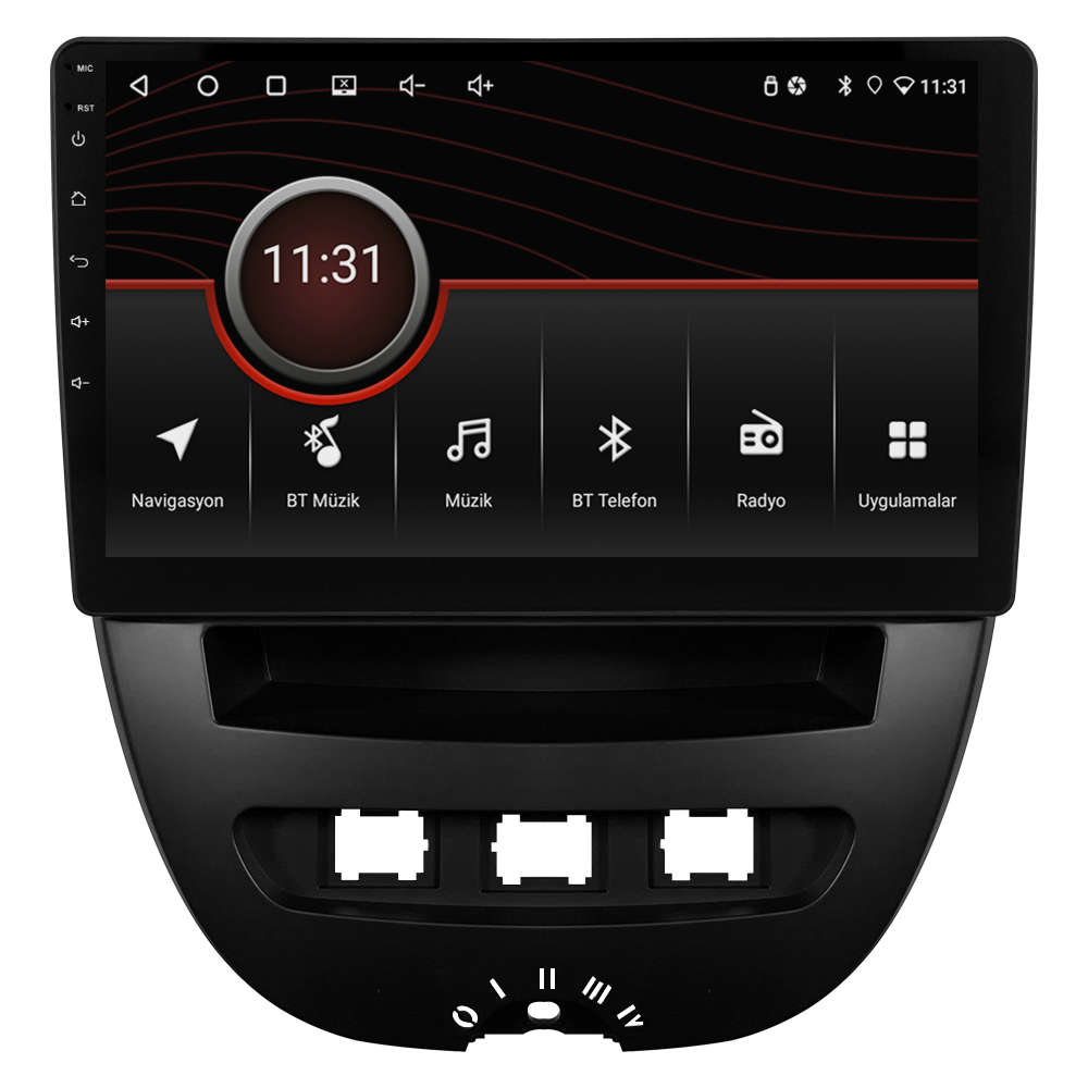 Citroen C1 Android Multimedya Sistemi (2005-2014) CRV-4844XR